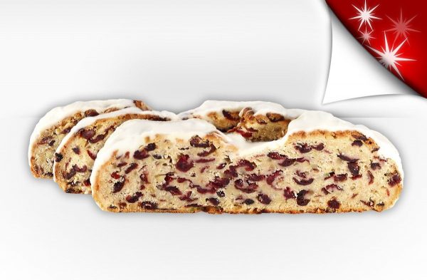 Cranberry-Stollen Stück (450 g)