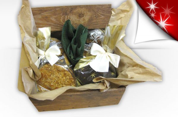 Gebäckschachtel "Süße Weihnachtsgrüße"