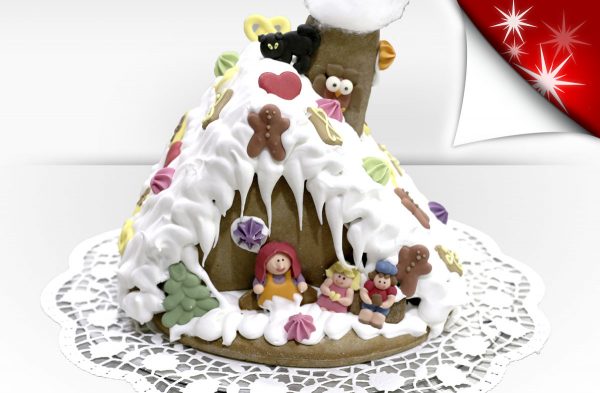 Pfefferkuchenhaus zum selber bauen, 1 Stück